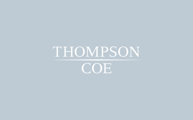 Thirteenth Year Thompson Coe Ranked as “Band 1” by Chambers