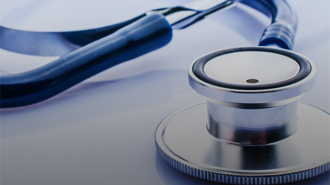 Stethoscope closeup